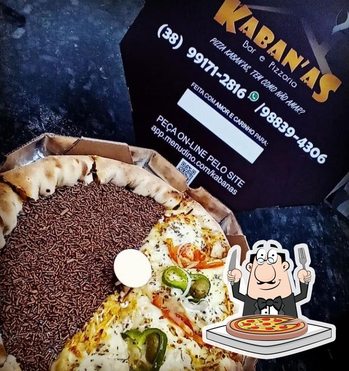 KBN pizzaria - ⚡Promoção relâmpago Kaban'as pizzaria!⚡ . Na