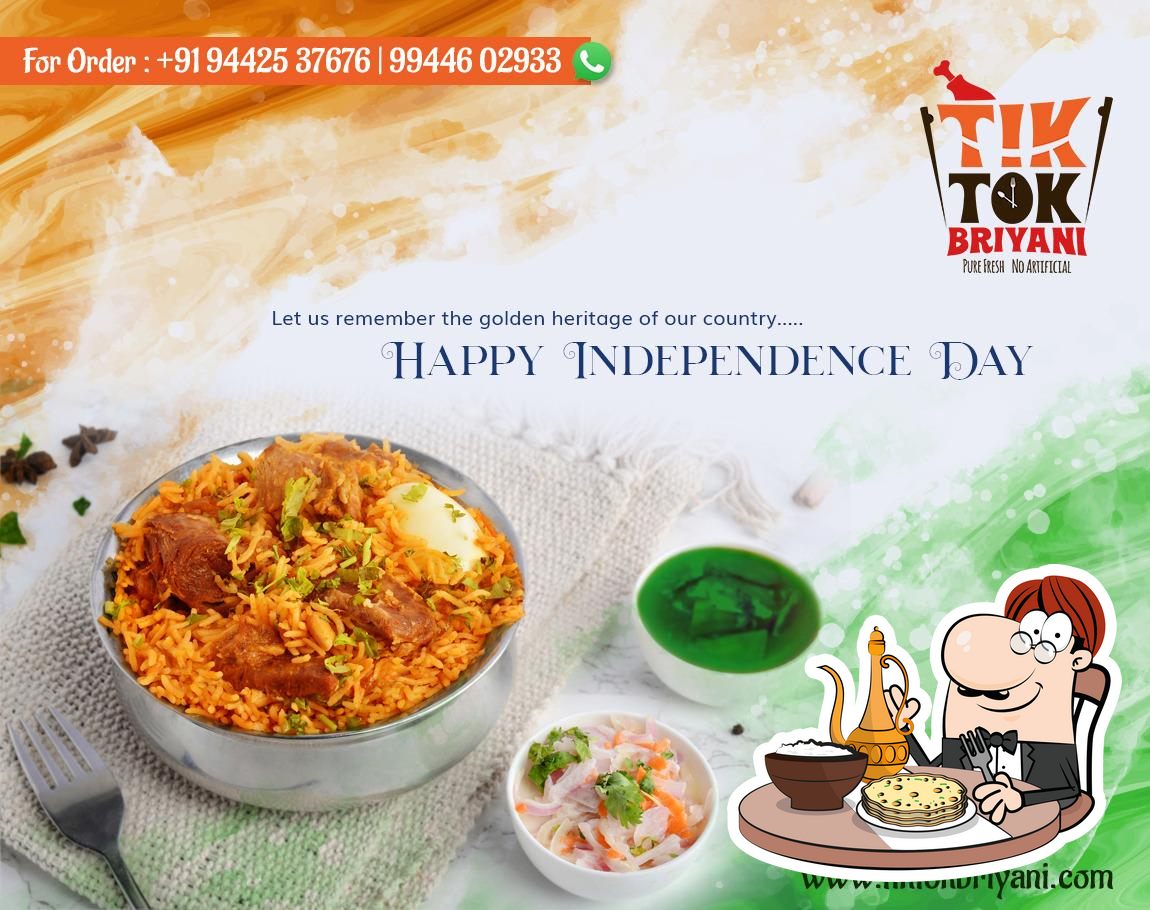 TIK TOK Briyani Bucket Briyani Chicken Mutton Non Veg Gravies