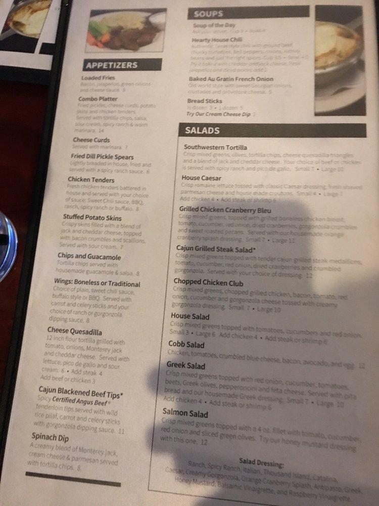 Menu at Red Ox Tavern pub & bar, Auburn Hills