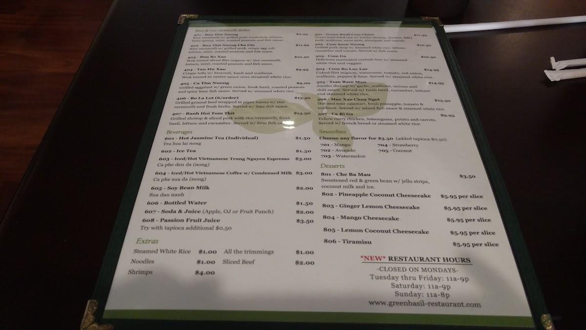 Menu at Pho Chicago & Cajun restaurant, Naperville