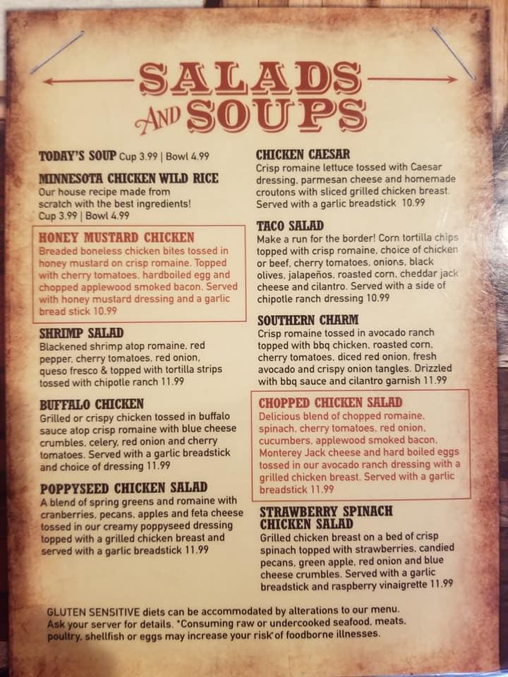 Mccoys Menu