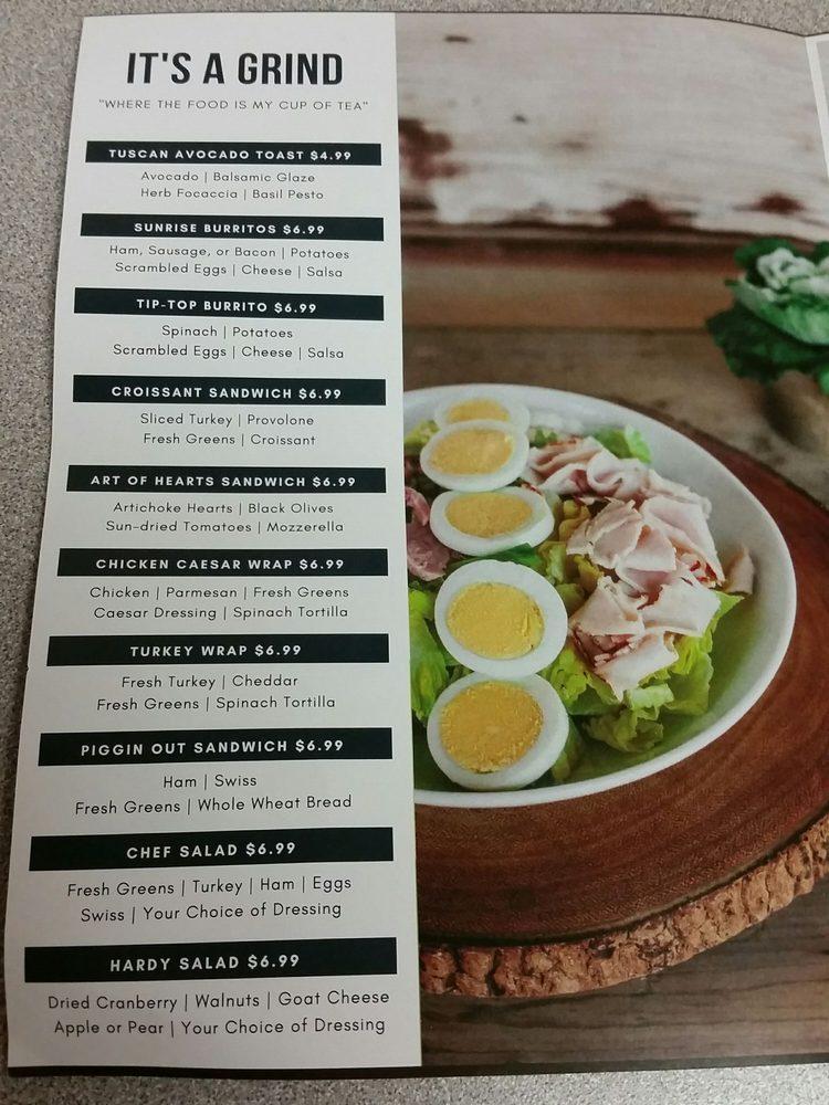 Menu at High Ground Coffee House, Mission Viejo, Marguerite Pkwy 102