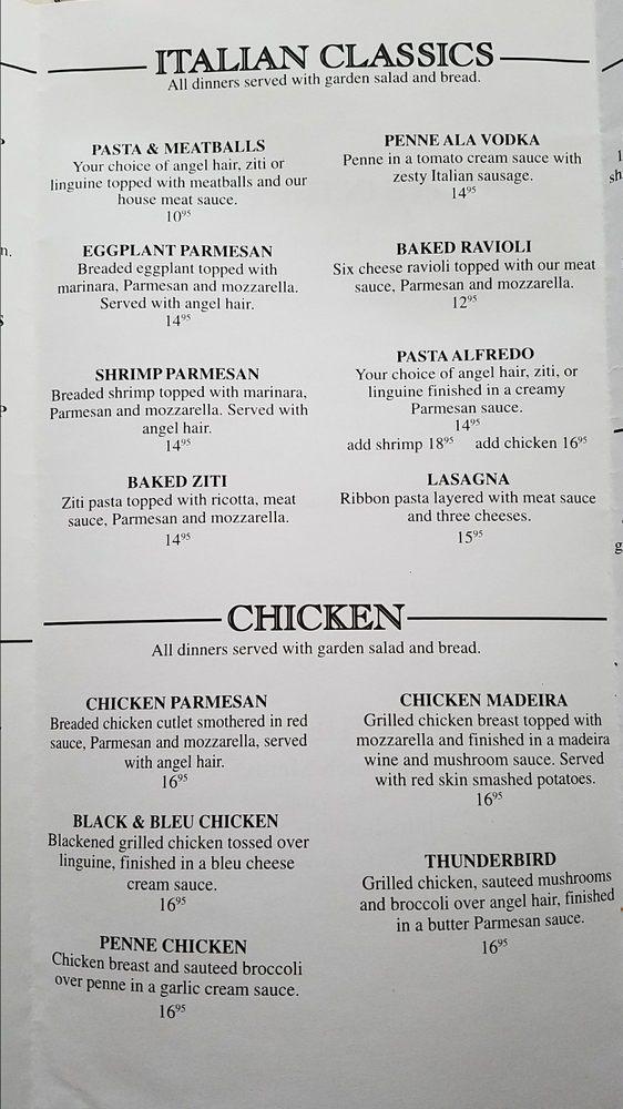 Menu at Hubies pizzeria, Middleburgh