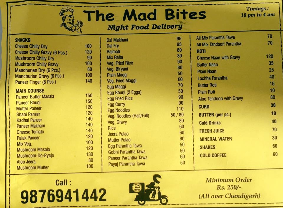 menu-at-the-mad-bites-chandigarh