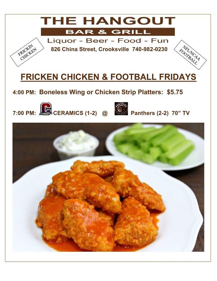 Menu at Hangout pub & bar, Crooksville