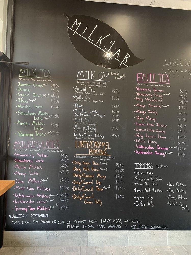 Order Milk Jar (West Chester) Menu Delivery【Menu & Prices