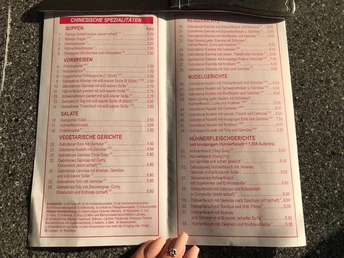 Menu At Asia Bistro Phi Long Restaurant Gelnhausen