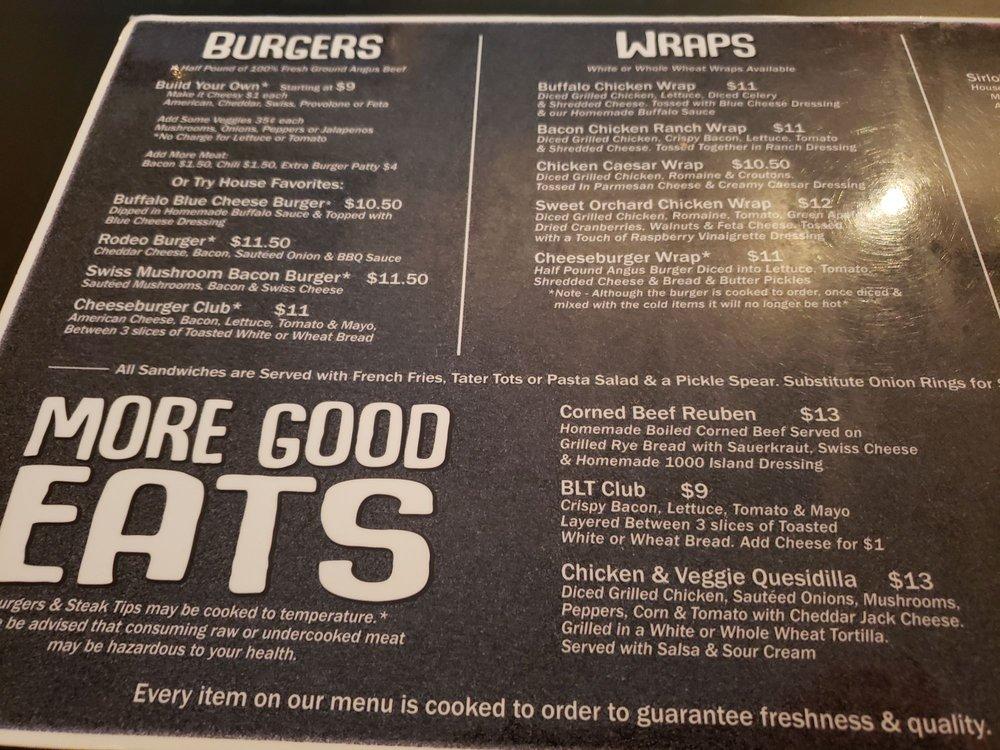 Menu at Looney Bin pub & bar, Laconia