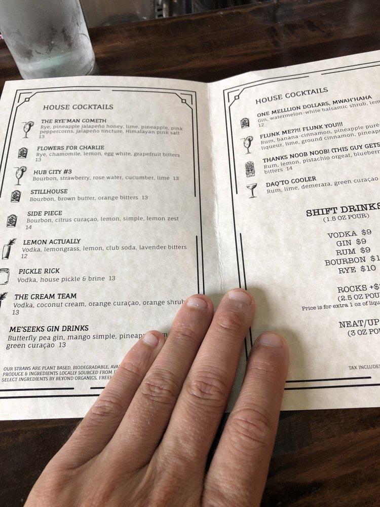 Menu at Colts Neck StillHouse pub & bar, USA