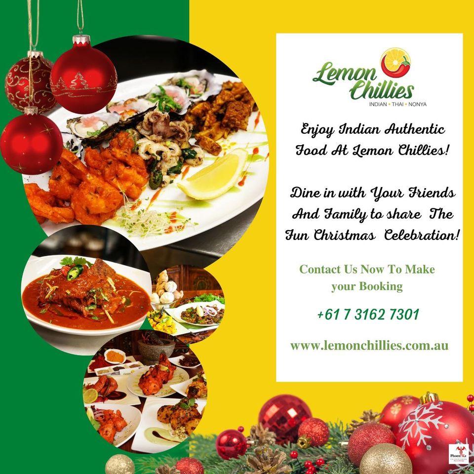 Menu at Lemon Chillies Indian Restaurant, Stretton