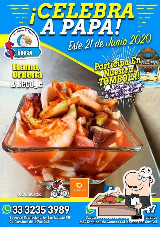 Mariscos y tacos Sina restaurant, Guadalajara - Restaurant menu and reviews