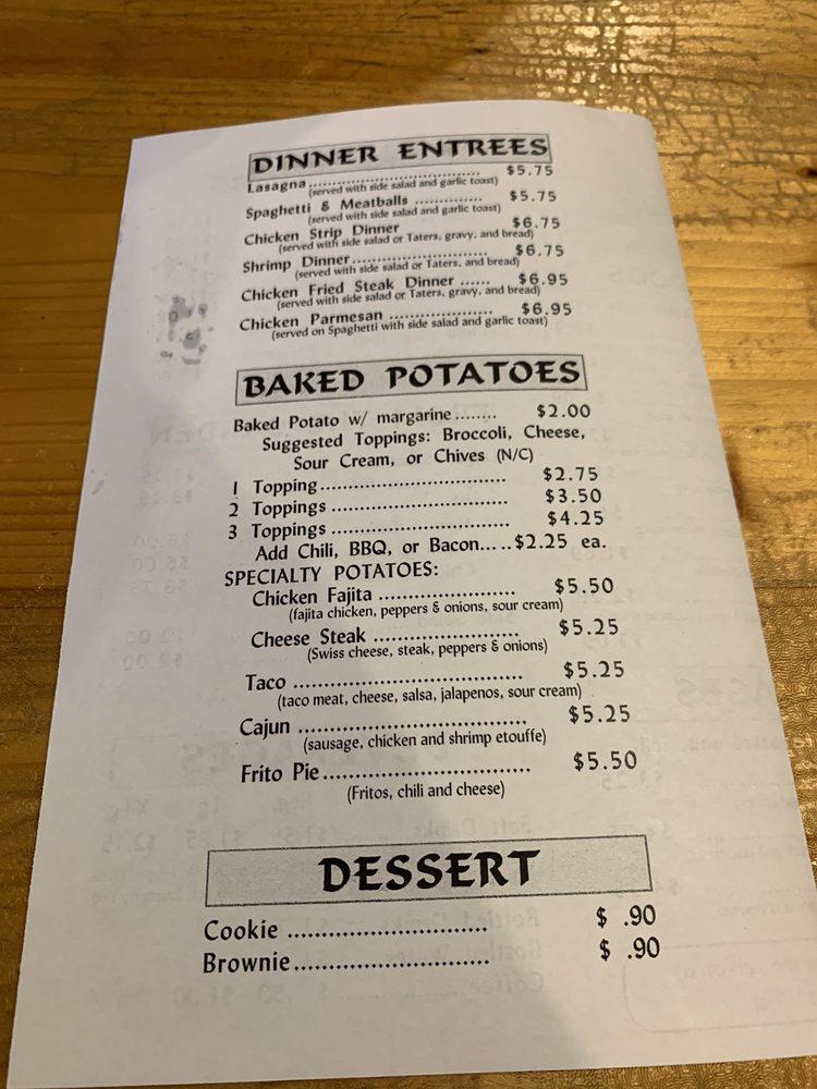 Menu at Subs And Dogs restaurant, Palestine
