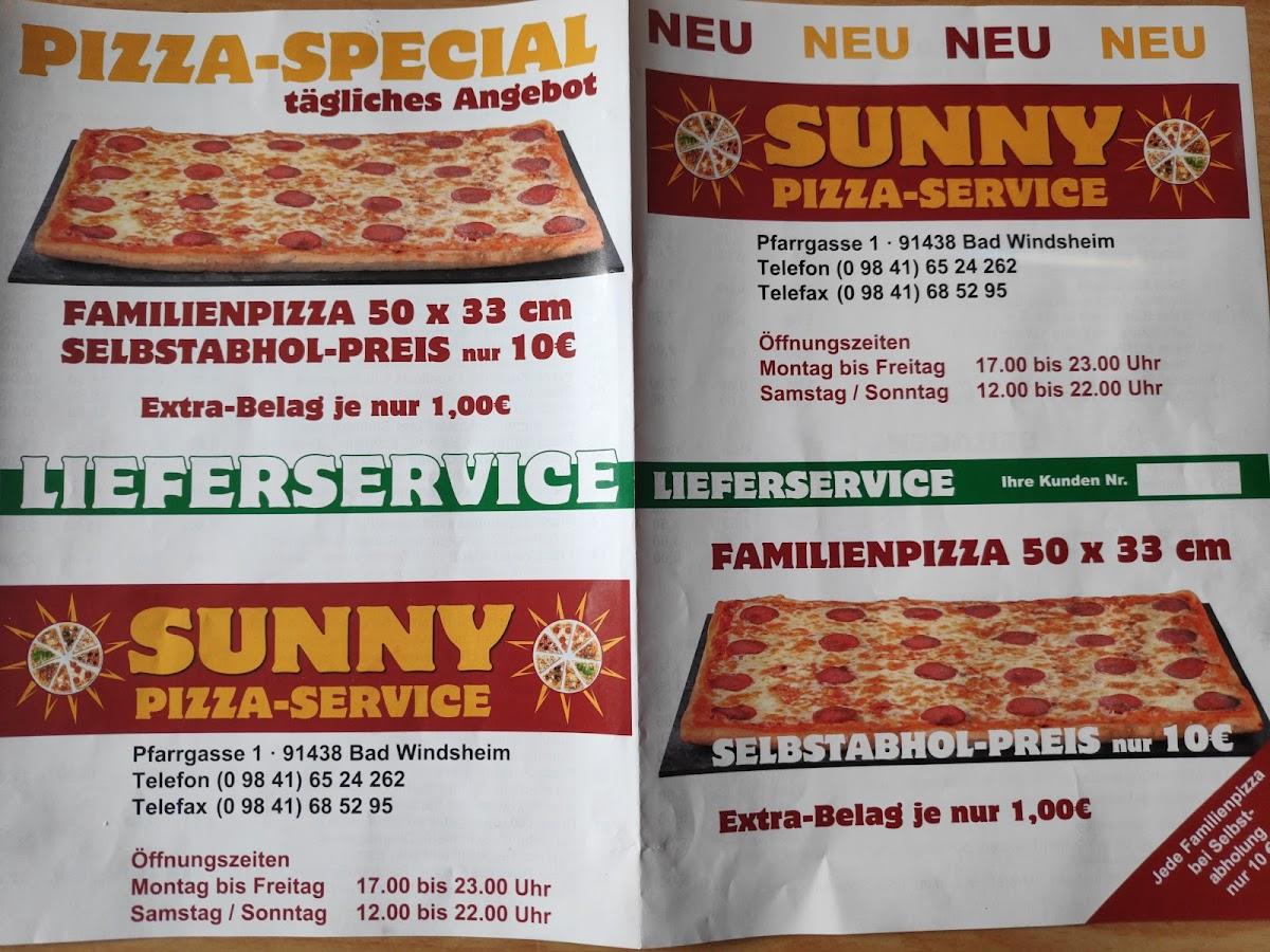 Sunny Pizza-Service, Бад Виндсхайм - Отзывы о ресторане