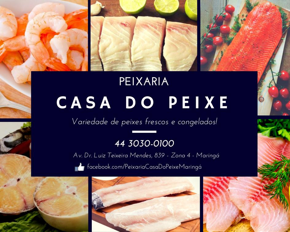Menu at PEIXARIA CASA DO PEIXE, Maringá