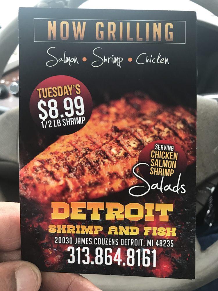 detroit shrimp and fish bbq