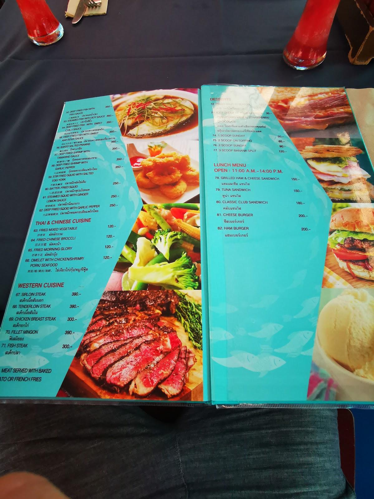 Menu at Timber House Ao Nang Restaurant and Bar, Ao Nang