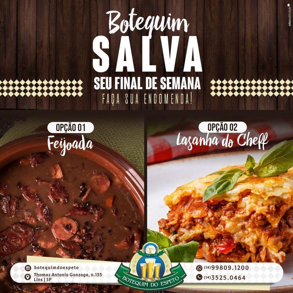 Botequim Do Espeto cardápio