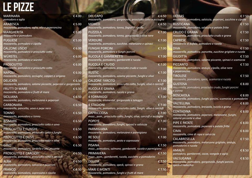 Menu di Ristorante - Rustic 