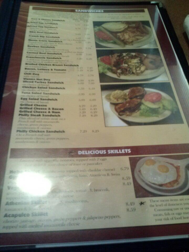 Menu at David's Restaurant, Asheboro