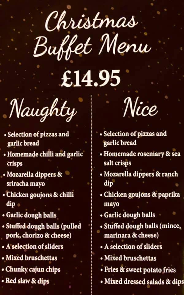 Menu at Bawtry's Pizzeria & Steakhouse, Doncaster
