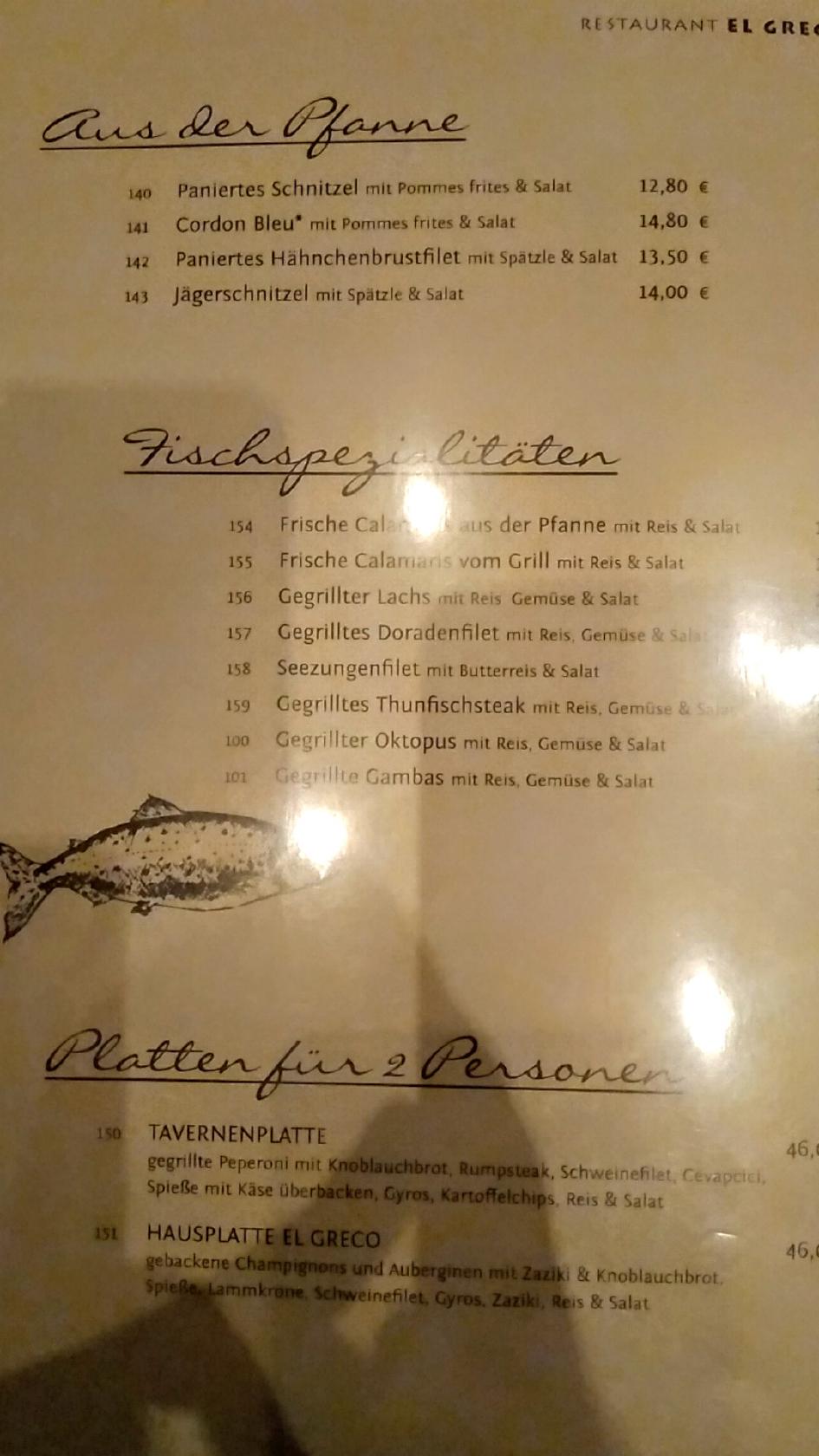 Speisekarte Von Restaurant El Greco Der Grieche Wachenheim An Der speisekarte-von-restaurant-el-greco-der-grieche-wachenheim-an-der