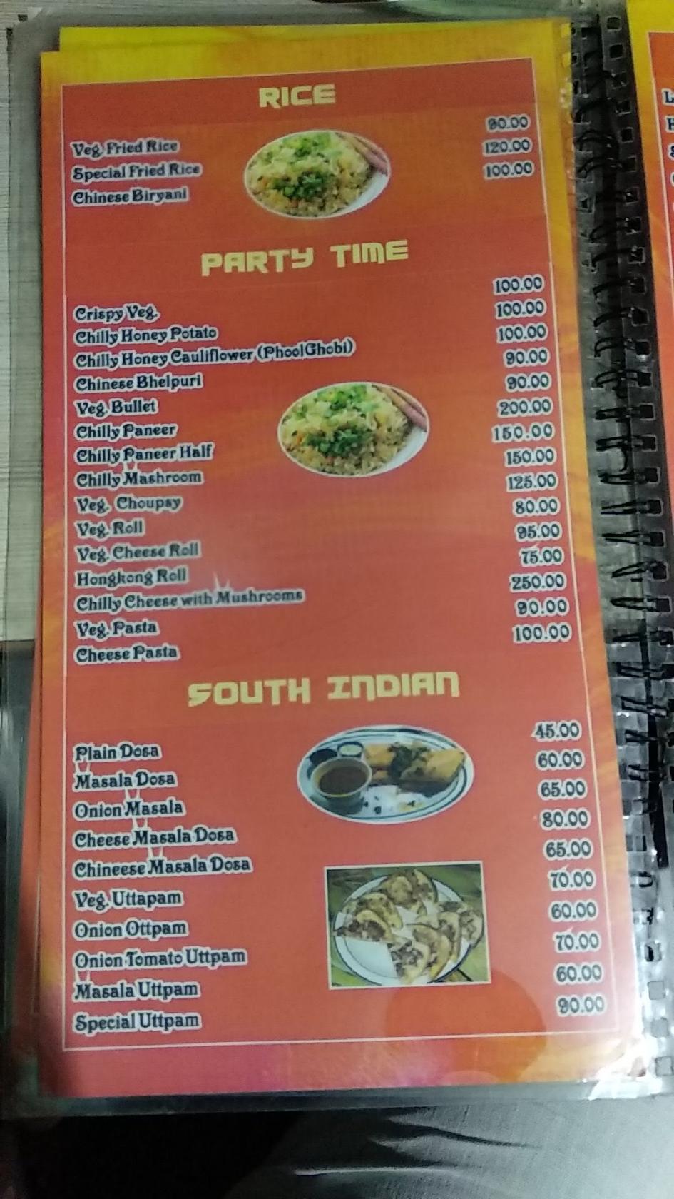 OFC Restaurant ( Osho food Corner) menu