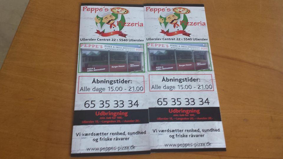 Husk Jakke Planlagt Peppes Pizza & Grill Restaurant v/Önder Kacar, Ullerslev - Restaurant  reviews
