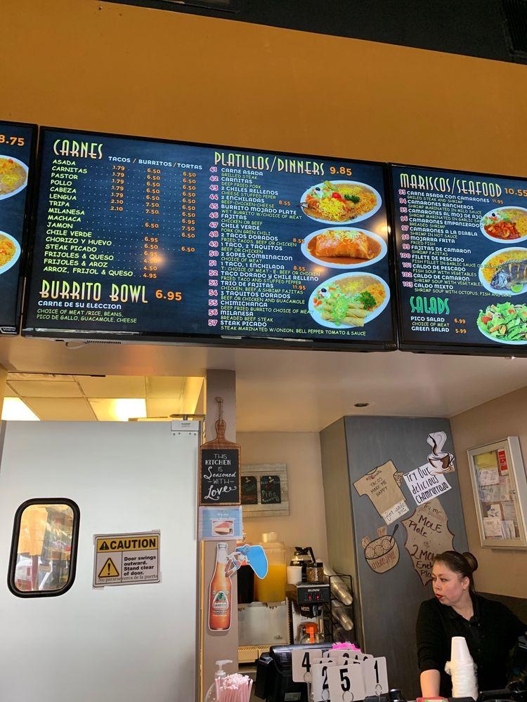 Menu at El Picoso Restaurant, Azusa, 303 S Azusa Ave