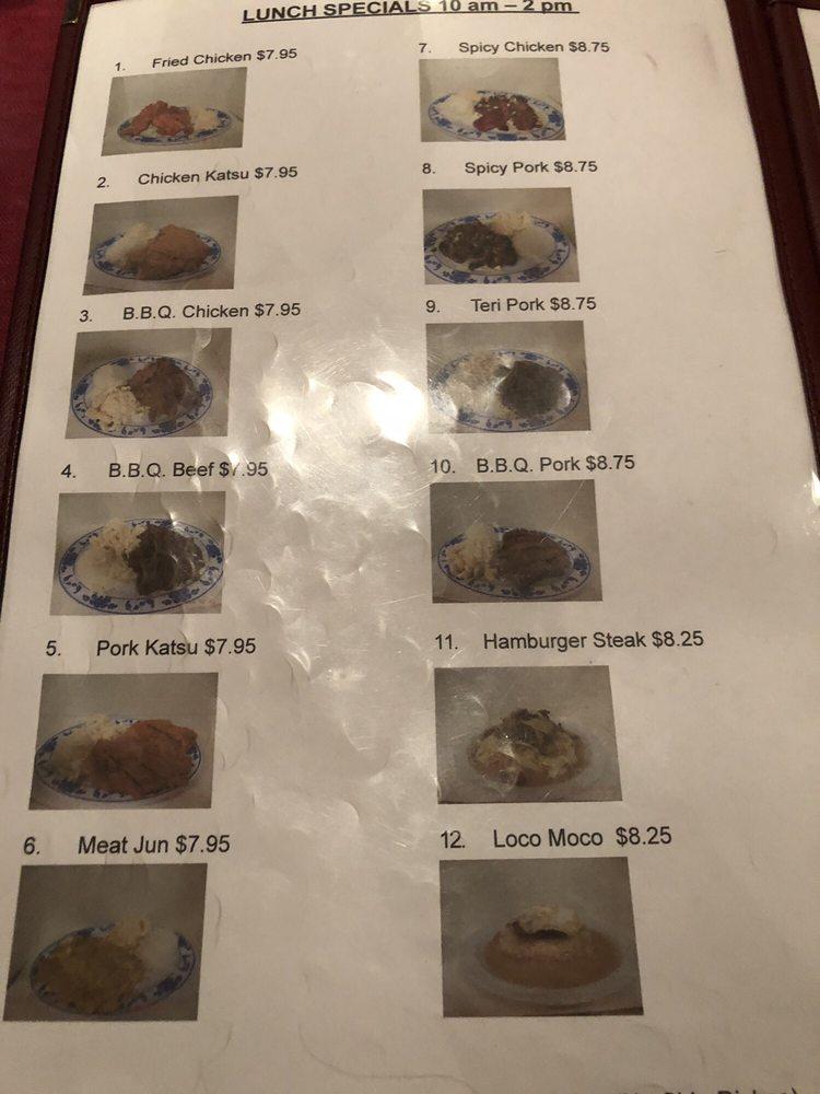 Menu at JB,S Kitchen and Lounge restaurant, Wailuku