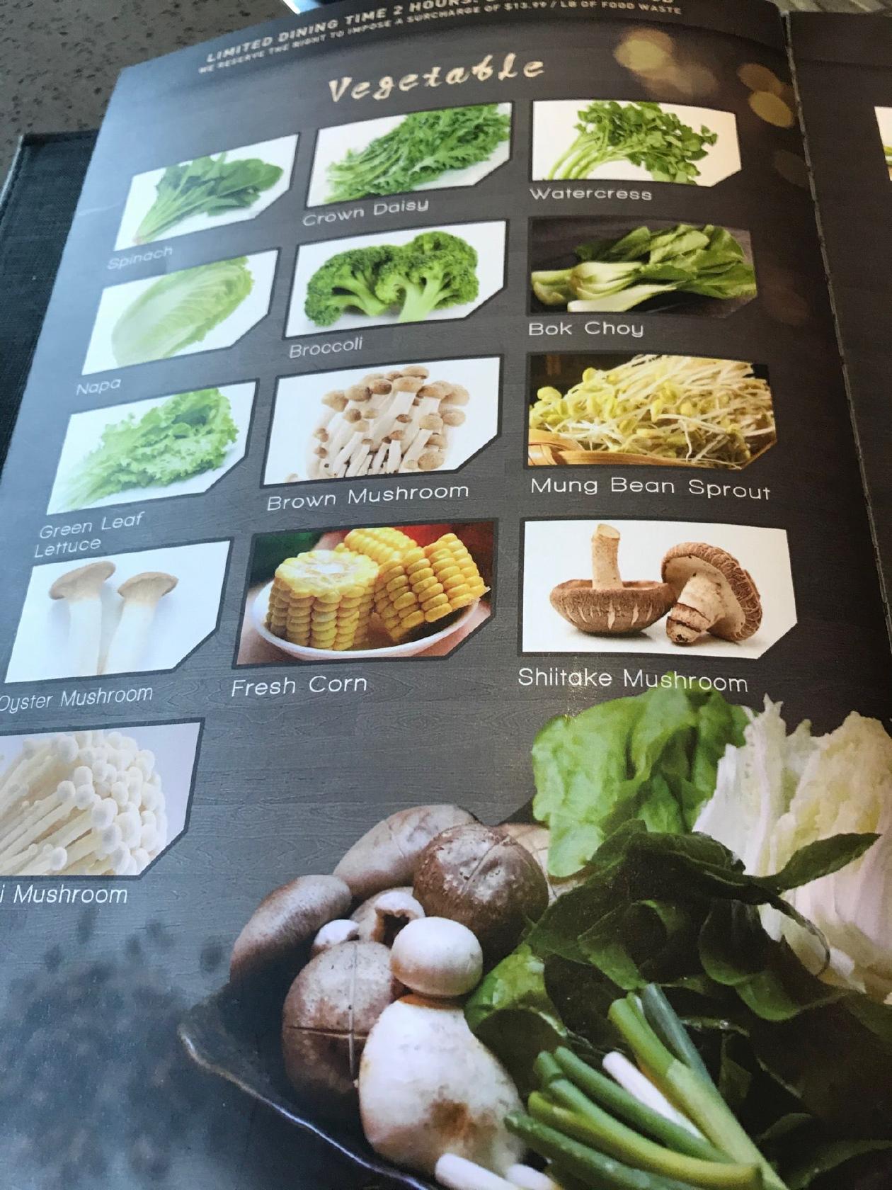 Menu at KPOT Korean BBQ & Hot Pot, Philadelphia, 789 Franklin Mills Cir