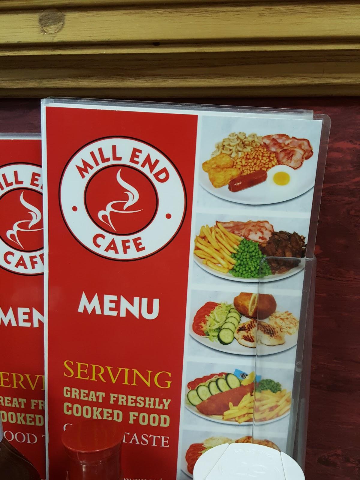Carta de Mill End Cafe, Rickmansworth