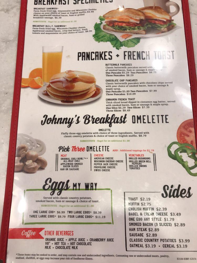 Menu At Johnny Rockets Restaurant Montville 1 Mohegan Sun Blvd Mohegan Sun Express 