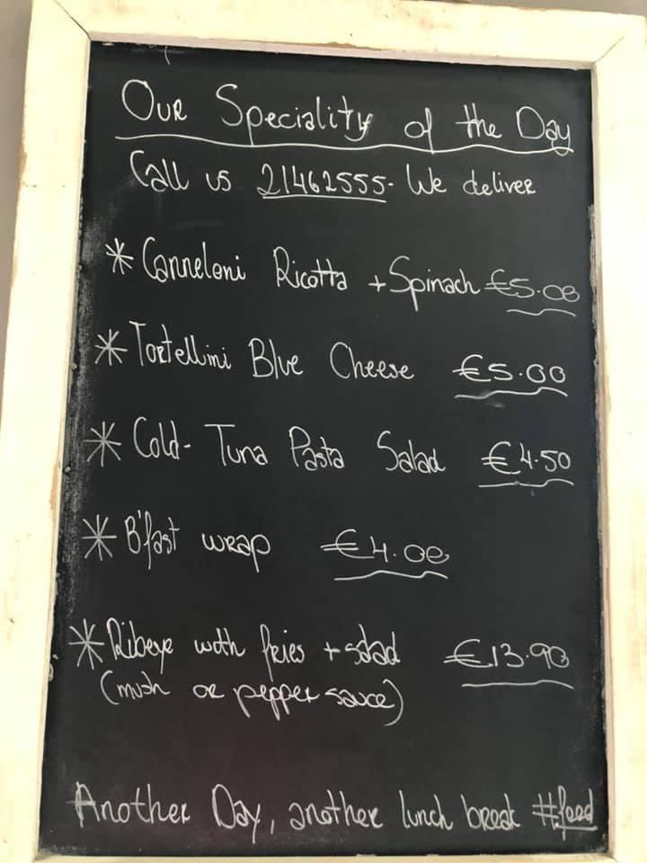Menu at Hungry Corner restaurant, HazZebbug