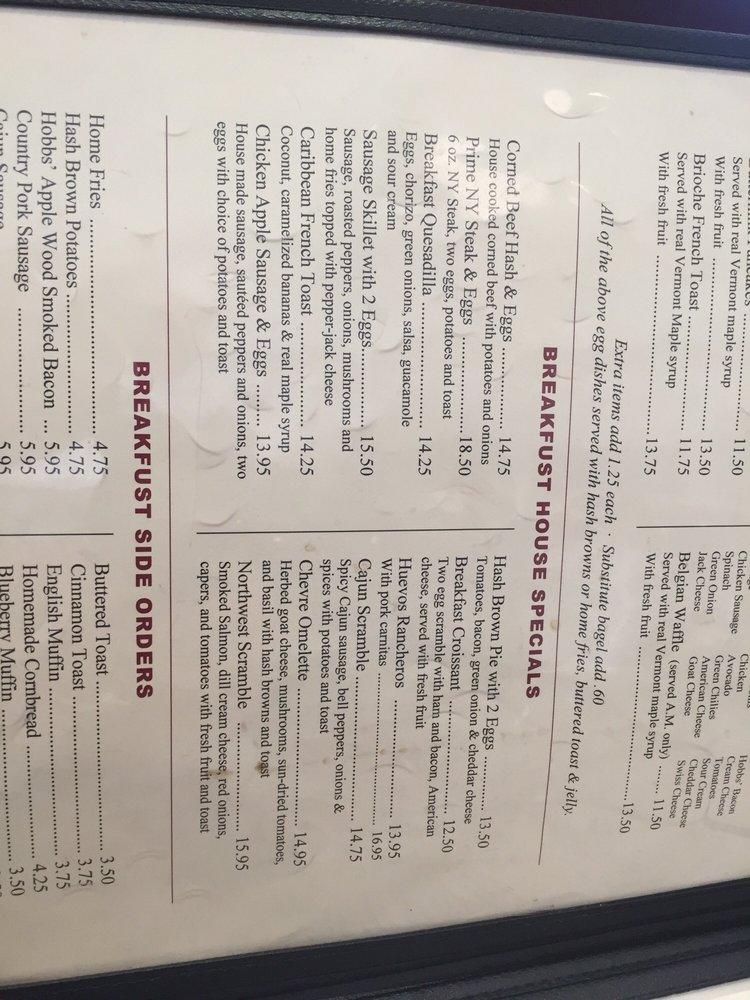 Menu at Palo Alto Creamery restaurant, Palo Alto, 566 Emerson St