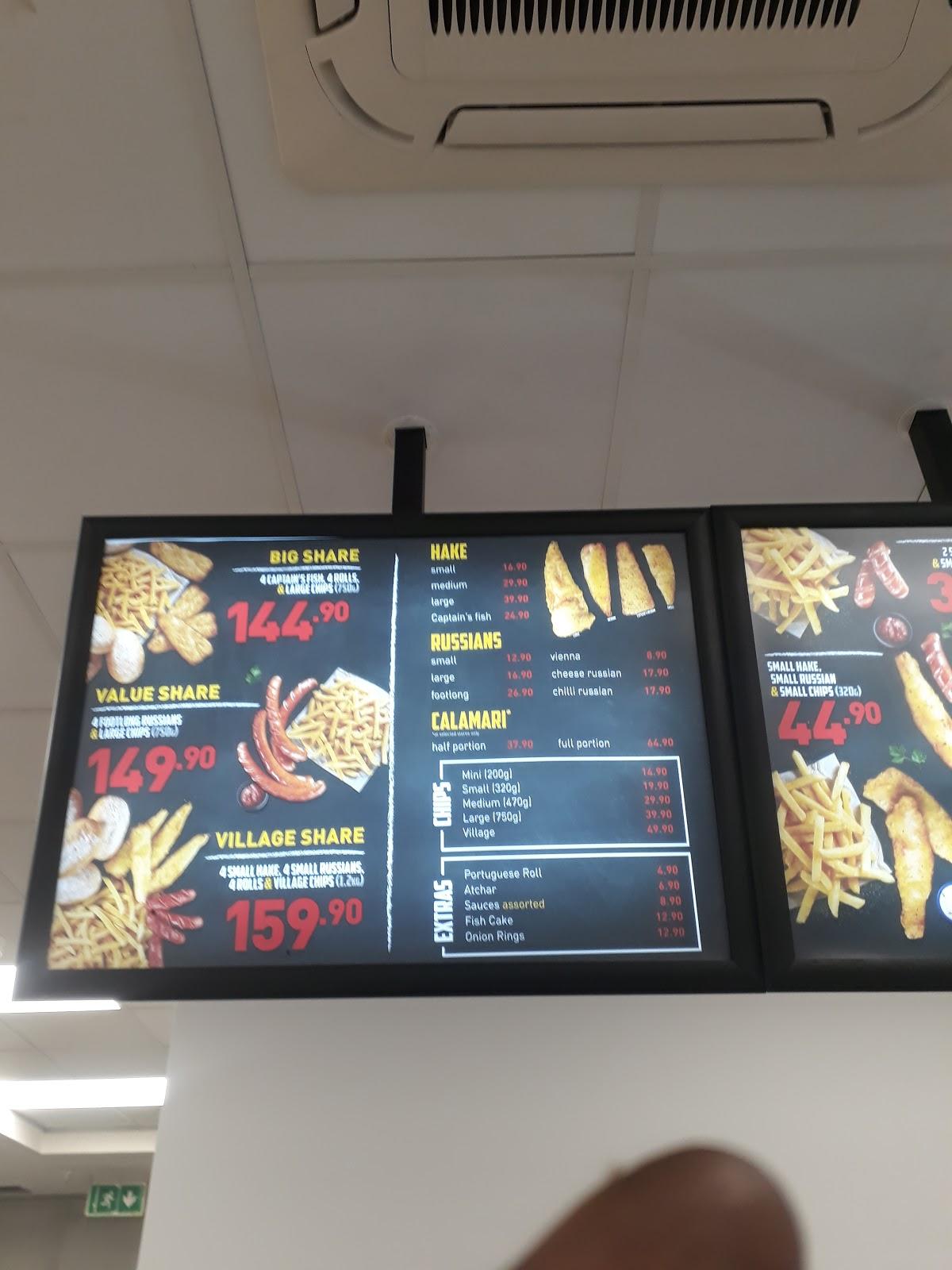 Menu at FoodWorld and Projects(Fish and Chips) restaurant, Soshanguve ...