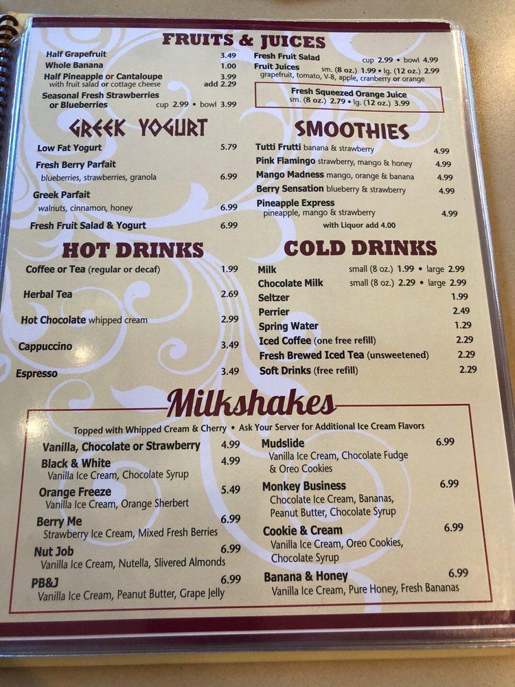 Menu at New City Diner pub & bar, Nanuet