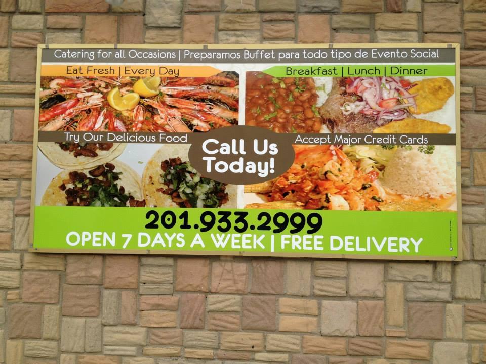 Menu at Paellas Cafe, Lyndhurst, 746 Riverside Ave