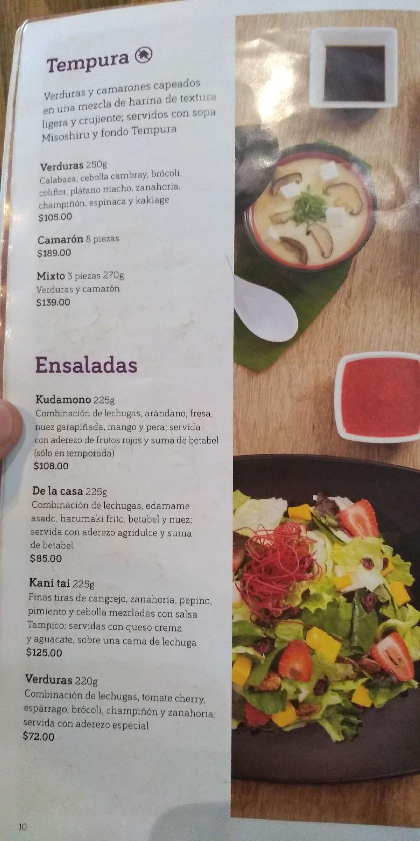Carta del restaurante Sushi Itto Universidad 767, Ciudad del México, Av ...