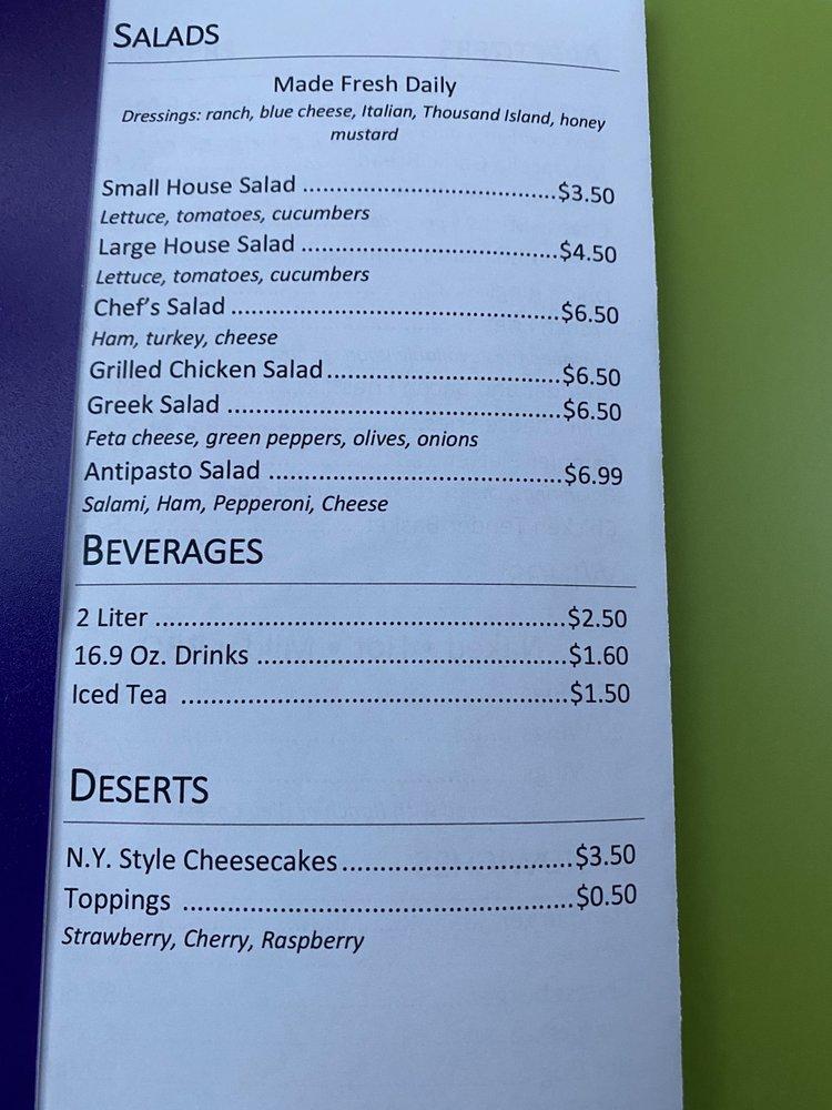 Menu at Butcho's Pizza pizzeria, Elizabethton, 817 Broad St