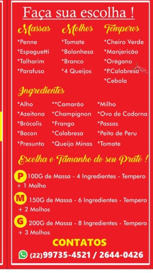 Boutique Do Frango cardápio
