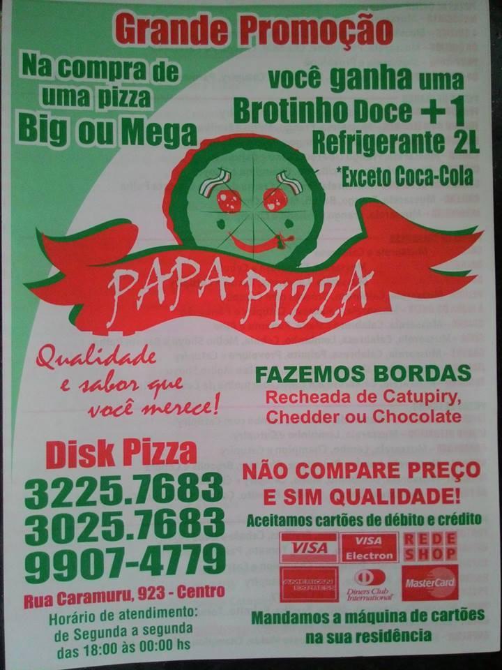 Papa Pizza pizzeria, Pato Branco - Restaurant reviews