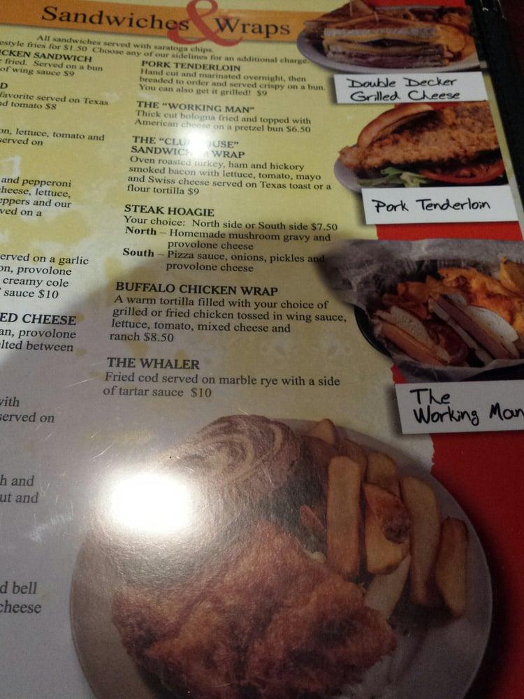 Menu at The Clubhouse Sports Grille, Monroe, 250 N Main St