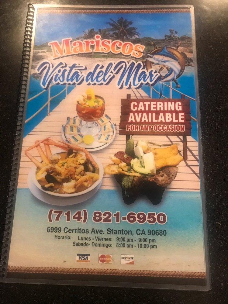 Mariscos Vista Del Mar, 6999 W Cerritos Ave in Stanton - Restaurant menu  and reviews