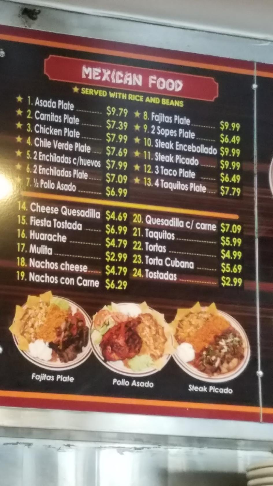 Menu at Giannis Burgers restaurant, Gardena