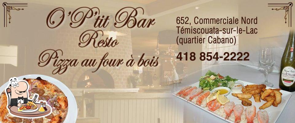 O P tit Bar Resto Pizza four a Bois T miscouata sur le Lac