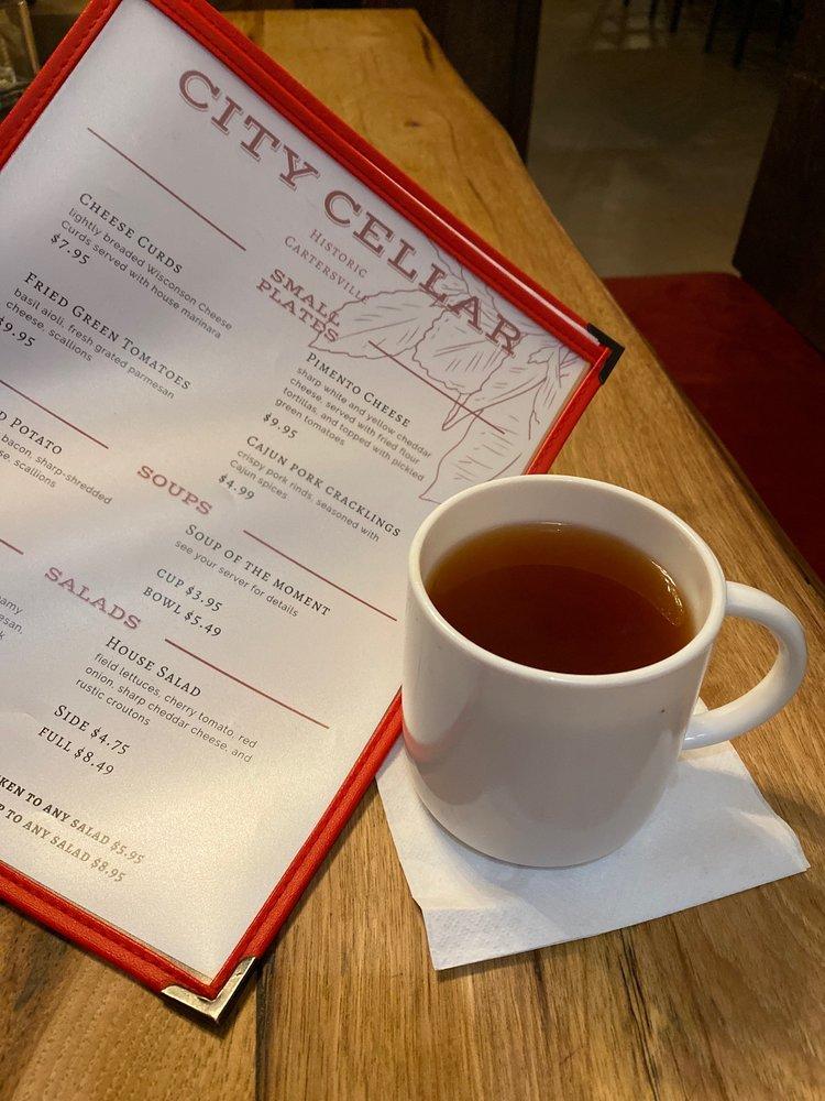 Menu at The City Cellar and Loft restaurant, Cartersville