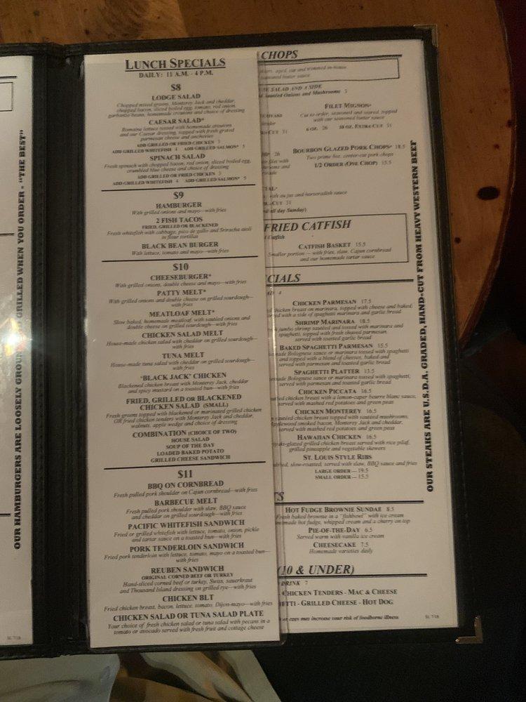 Menu at Sportsman's Grille restaurant, Brentwood, Westgate Cir