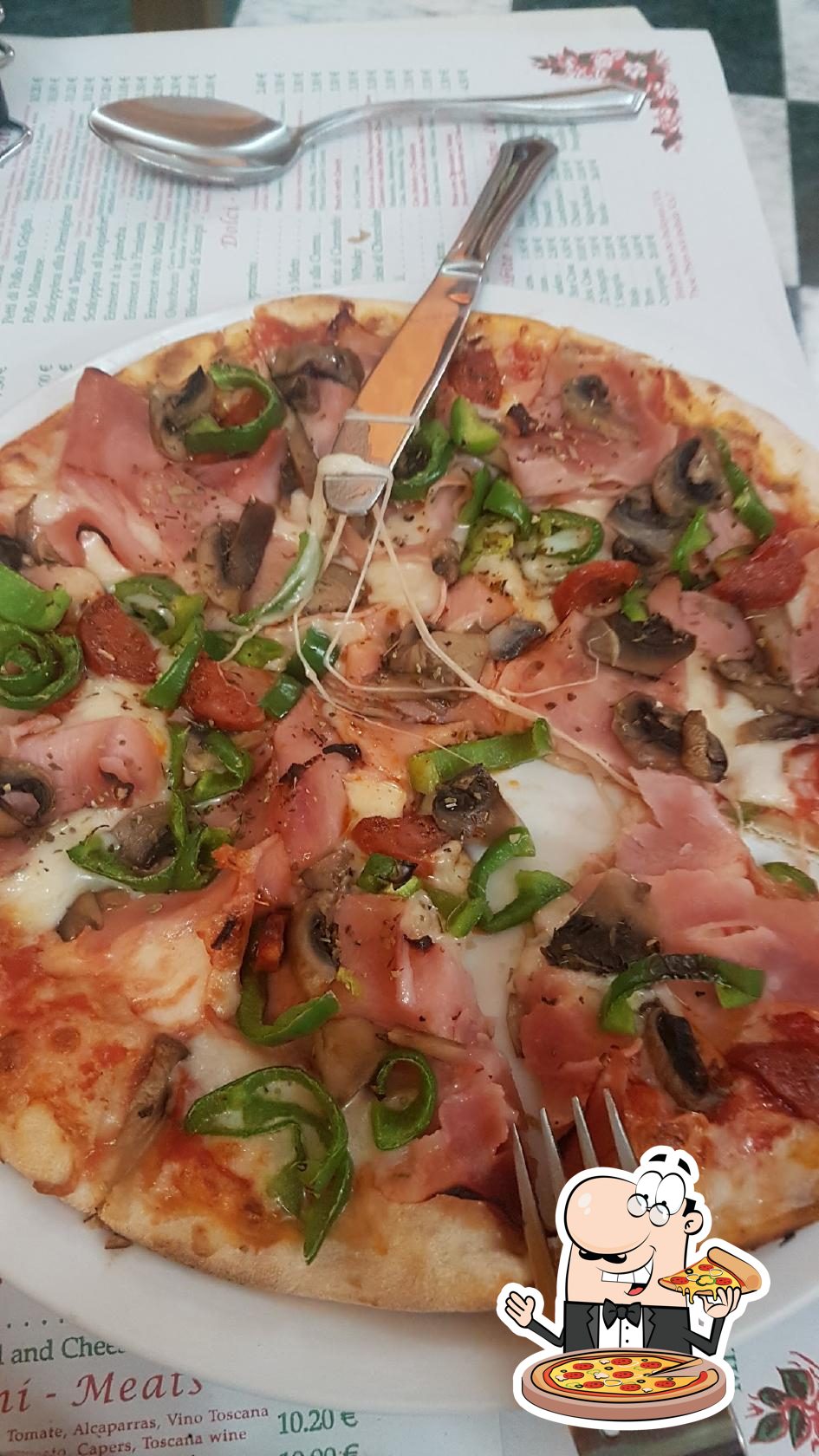 Menu at Pizzeria Papa Luigi, Fuengirola, Cam. Condesa