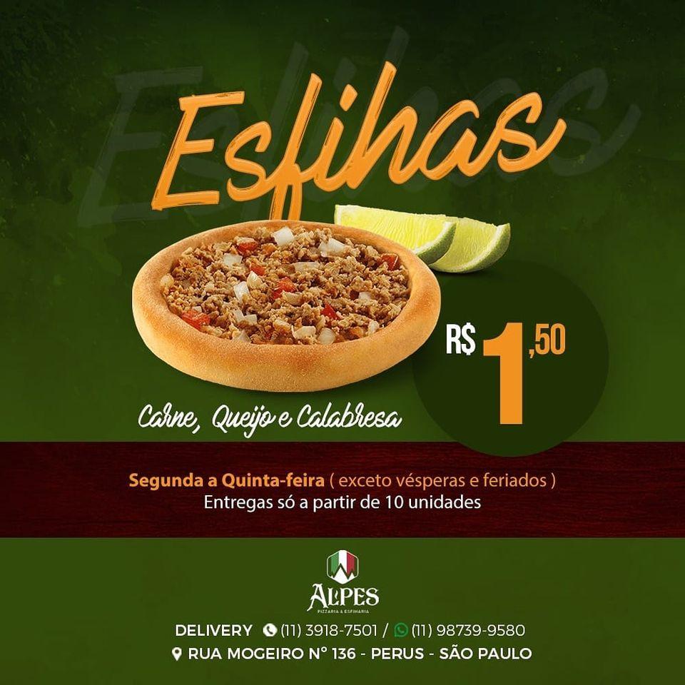 Pizzaria Alpes - Agora temos WhatsApp 11 987399580