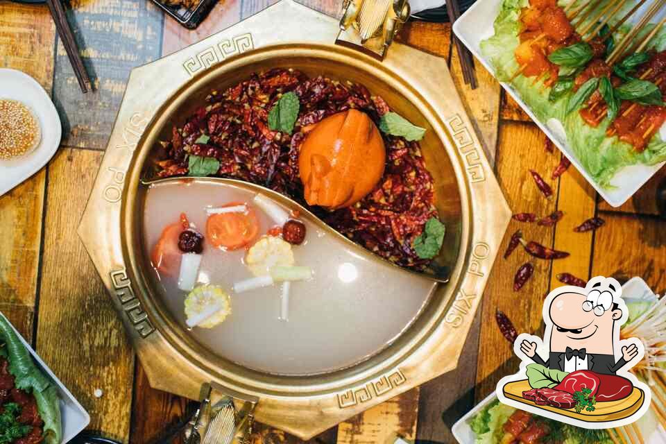 Six Po Hot Pot in Burwood Chinese restaurant menu and reviews